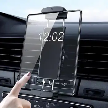 Univerzální držák na větrací otvor do auta, držák na telefon handsfree do auta, bezpečný klip, stojan na tablety pro iPhone, Android, chytré telefony, GPS 6 nejlepší prodej držák tabletu na střechu auta - №2