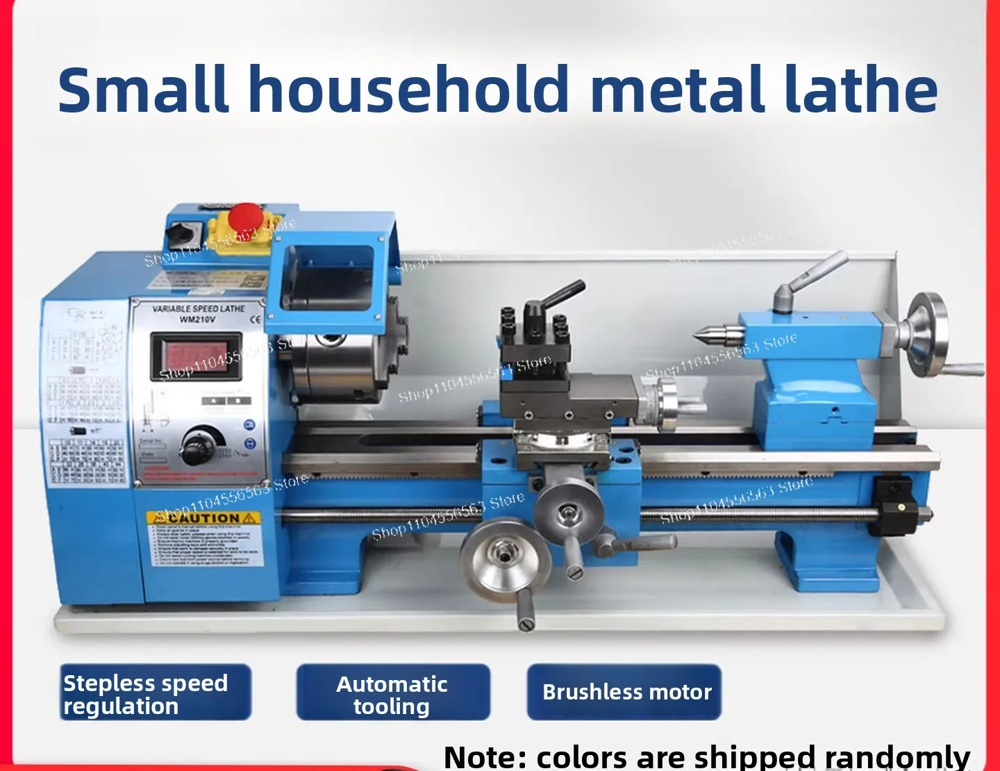 Precision Mini Benchtop Lathe Mill Combo Machine for Metal Turning & Milling, Ideal for Home Workshop and Hobbyist Use