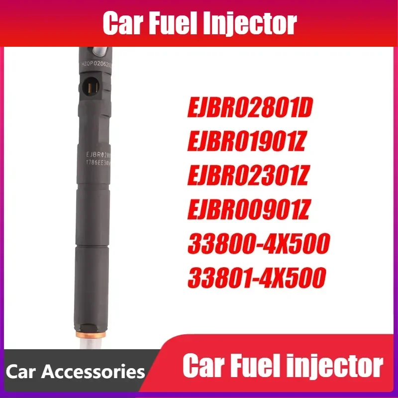 

High Quality EJBR02801D New Diesel Fuel Injector Nozzle 33800-4X500 33801-4X500 For Hyundai Terracan KIA Carnival Sedona 2.9 Cr