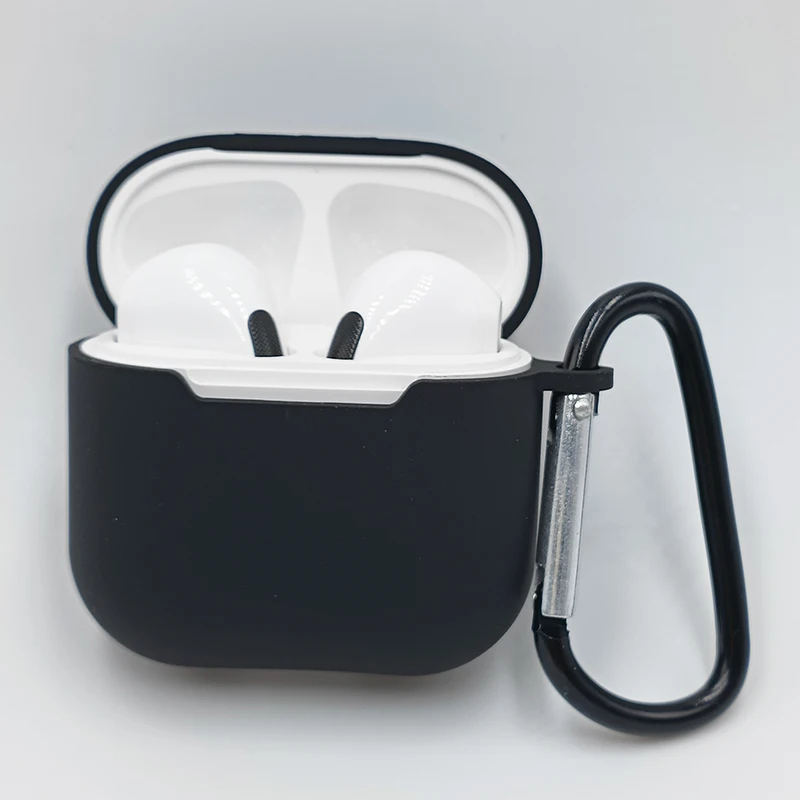 TWS Mini Pro 4 イヤホン Bluetooth ヘッドフォン シリコンケース Apple AirPods Mini Pro 4 カバーケース airpods Mini Pro4 アクセサリー