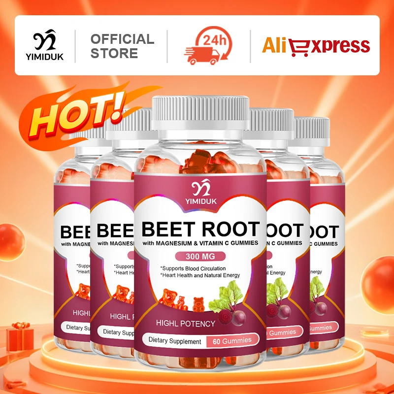 

Жевательные конфеты из свеклы - Добавка с оксидом азота для мужчин и женщин - Свекла для выносливости, работоспособности и восстановления - 60 штук