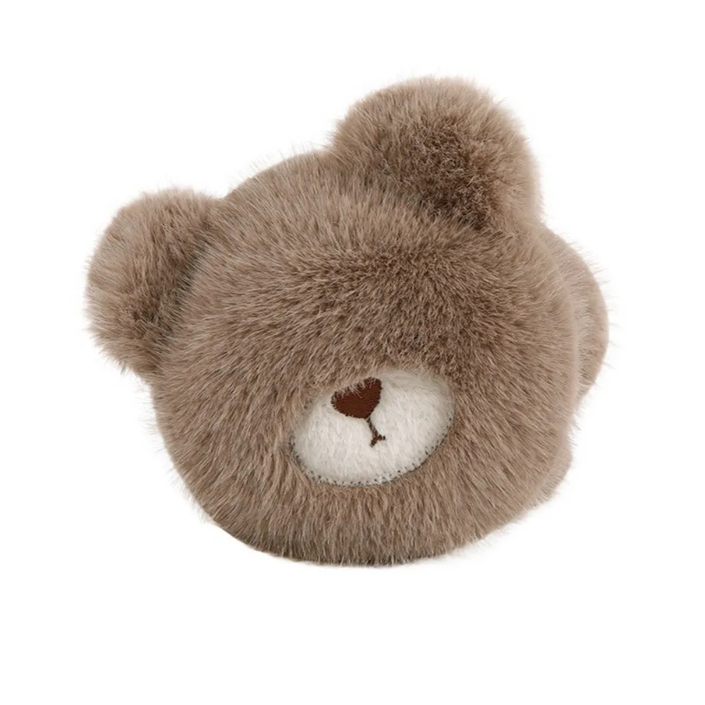 

Kawaii плюшевые наушники с мультяшным медведем, утолщенные, мягкие, милые, ветрозащитные, незамерзающие, зимние, теплые для ушей, активный отдых на свежем воздухе