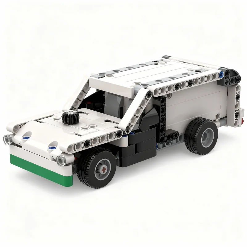 

226pcs MOC Alternate Cargo Van Technical Model Building Blocks Construction Toy Christmas Gifts DIY Creative Idea Education