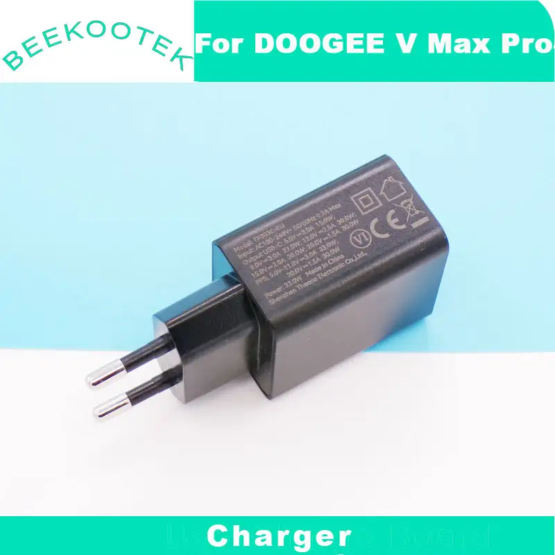 DOOGEE S200  V Max Plus V Max Pro V Max S Punk S119 Charger Official Adapter EU Charger Plug Travel Switching For DOOGEE S200 X - 5