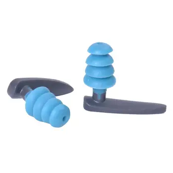 快適なシリコンキャップ,耳の輪郭,ノイズリダクション,ソフト,睡眠用,1ペア