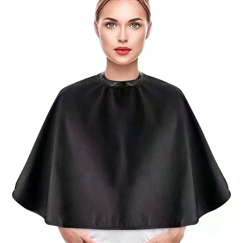 

Hair Cutting Cape Pro Salon Hairdressing Hairdresser Cloth Gown Barber Black Waterproof Hairdresser Apron Haircut Capes