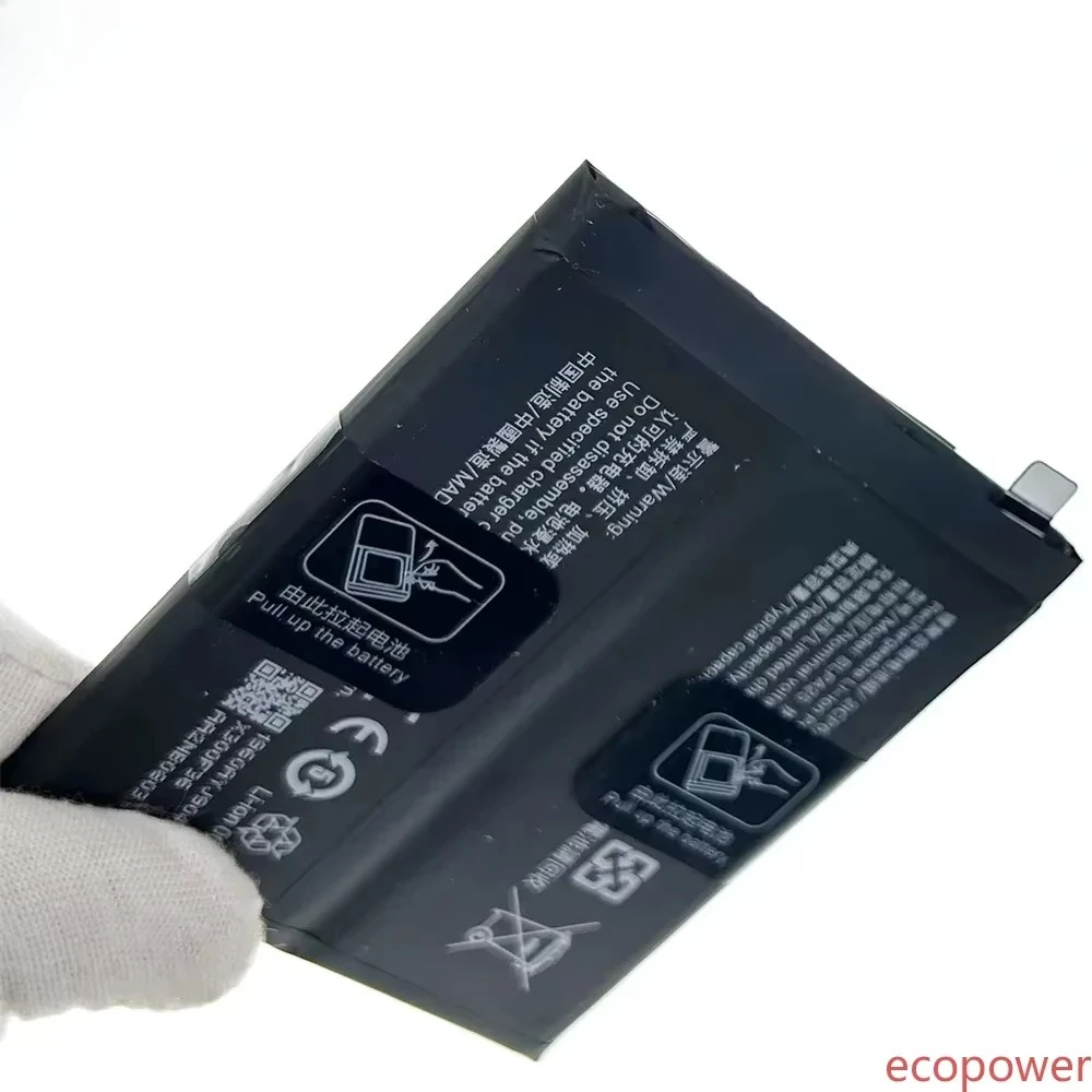 5400mAh Fast Shipping Brand New Battery BLPA25 for ONEPLUS 12 REALME GT 5 PRO mobile Phone Premium Replacement  BatterY+Tools