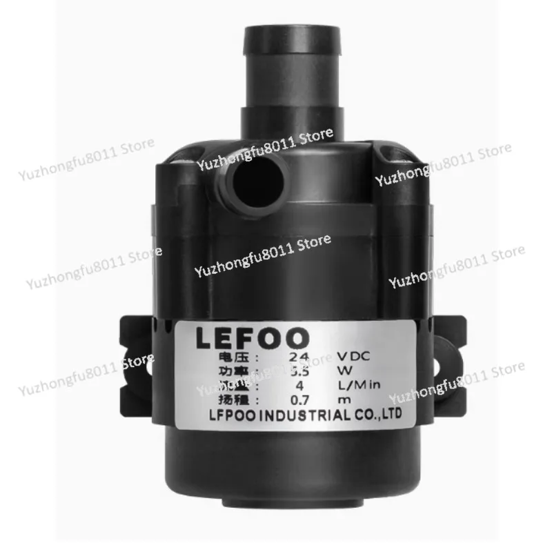 Lifu 24v bomba doméstica silenciosa, bomba de circulação elétrica submersível 12v centrífuga dc sem escova micro bomba