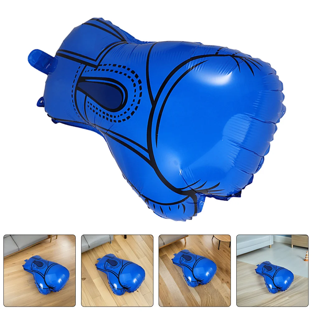 

10 Pcs Boxing Gloves Decor Balloons Wrestling Themed Party Decorations Birthday Men Supplies Favors for