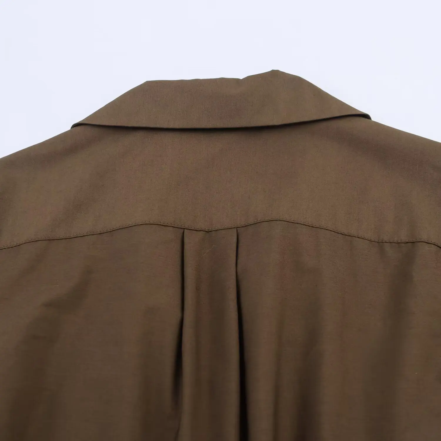 2025 Otoño Nuevas llegadas Vestidos de mujer Moda Popelina Vestidos casuales Estilos de camisa de viajero Vestidos casuales diarios