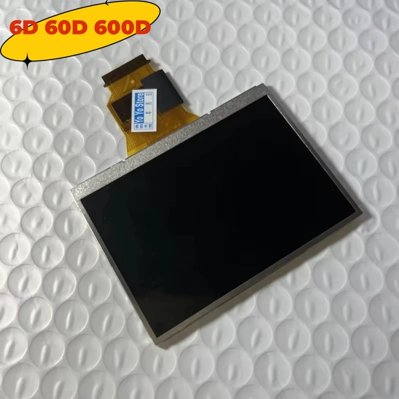 

Новый ЖК-экран с подсветкой для Canon 600D 60D 6D, ЖК-экран, аксессуары для цифровой камеры, детали Diplay