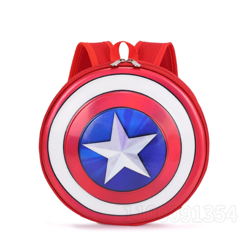 Disney der Neue kinder Rucksack Captain America Cartoon Mode kinder Schul Große Kapazität Jungen und Mädchen Schul