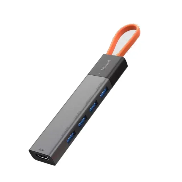 

Original brand new！5 In 1 USB-C Hub Docking Station Adapter With USB-C Power Delivery/4K HD Output/USB 3.0/SD/TF Card Reader