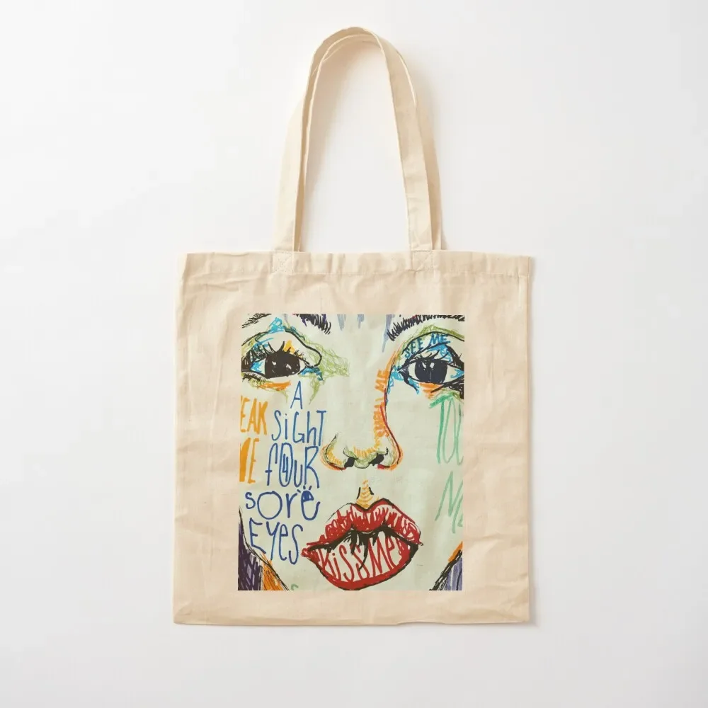 The Senses Tote Bag أكياس الحلوى حقائب سيدة حمل حقيبة