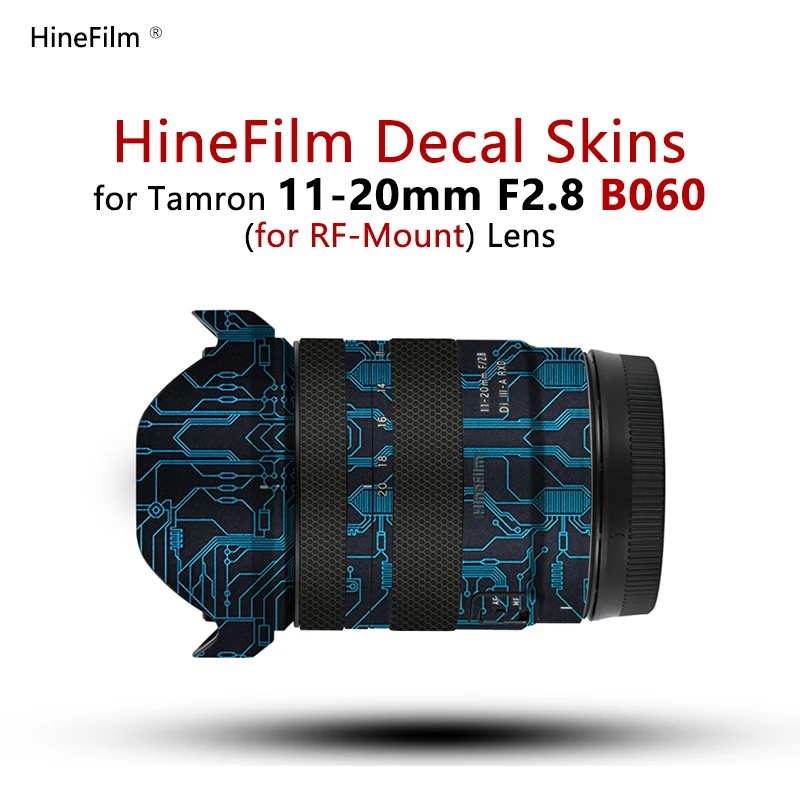 Hinefilm Skin for Tamron 11-20mm F2.8 for Canon Mount Lens Decal Skin For for Tamron 11-20 f2.8 RF Mount Lens Wrap Cover 1120