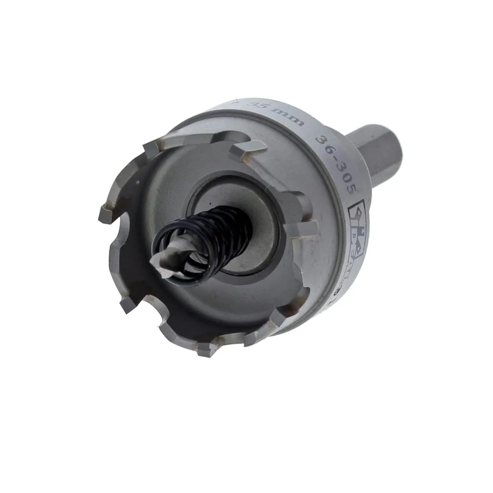 ชุดเครื่องตัดรูคาร์ไบด์ 4 ชิ้น พร้อมดอกสว่านนำร่องเริ่มต้นอย่างราบรื่น และกระเป๋าสำหรับงานไฟฟ้า