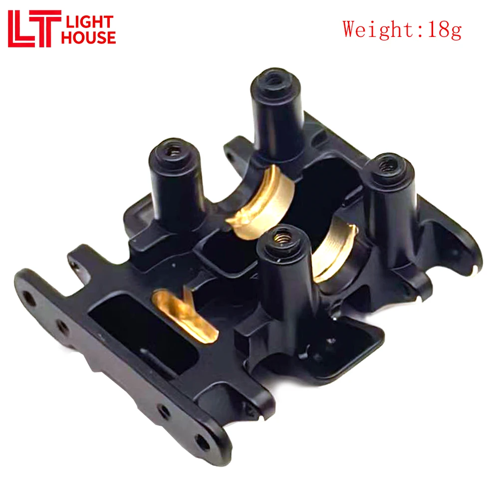 LIGHT HOUSE Messing Skid Plate voor SCX30 Auto's Upgrade Onderdelen Auto Racing Model Auto Accessoire