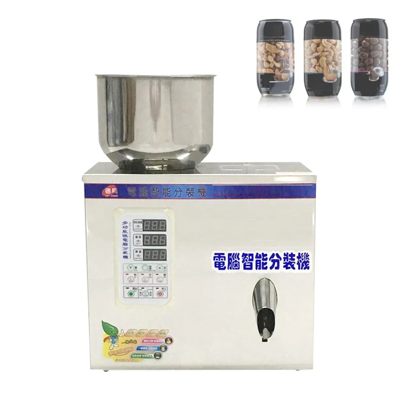 Máquina de enchimento de dosagem de pó, dispensador de grãos de café, saquinho de chá, sementes, saquinho de grãos, máquina de enchimento de partículas em pó