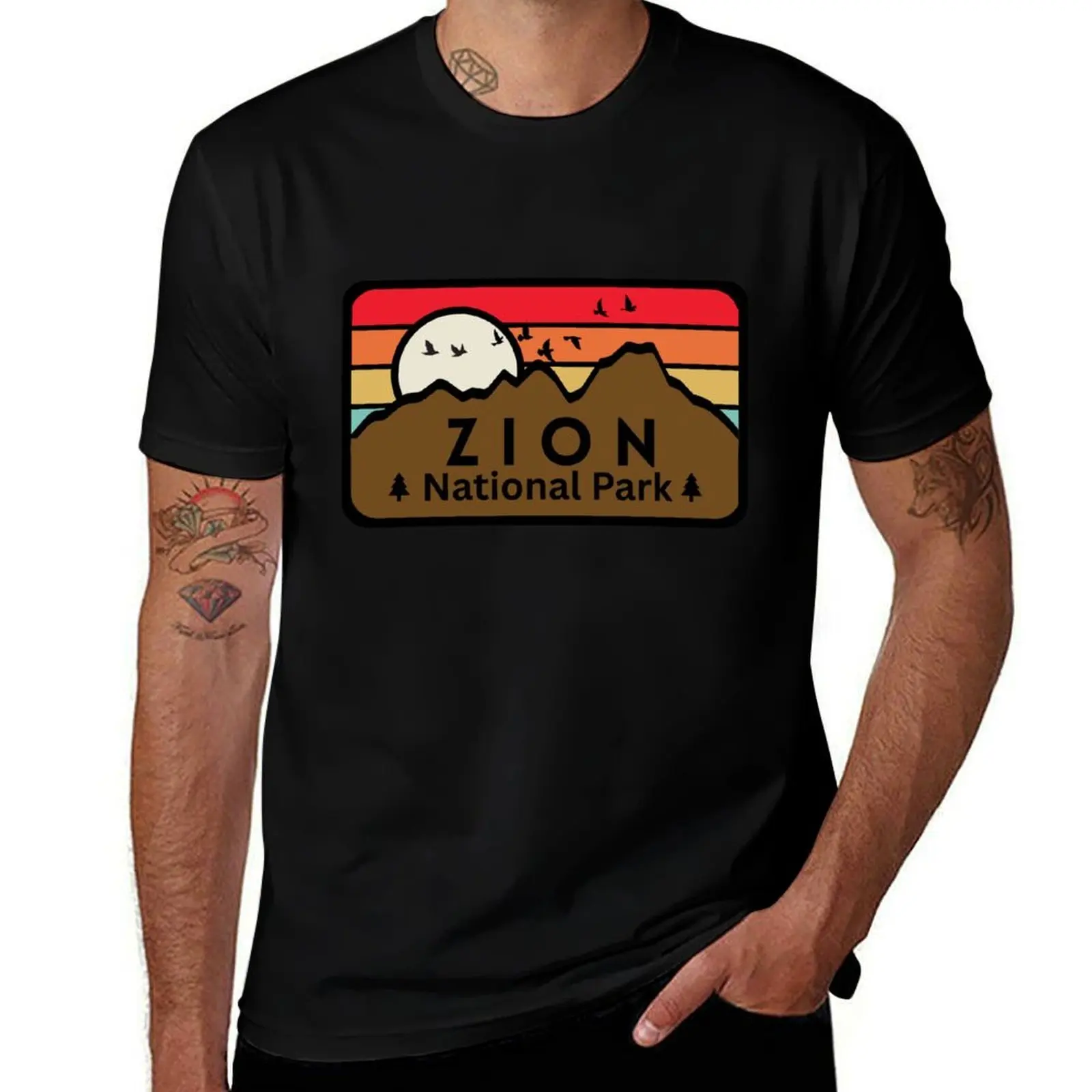 

Zion National State Park T-Shirt Sticker T-Shirt kawaii clothes anime clothes Blouse t shirts men