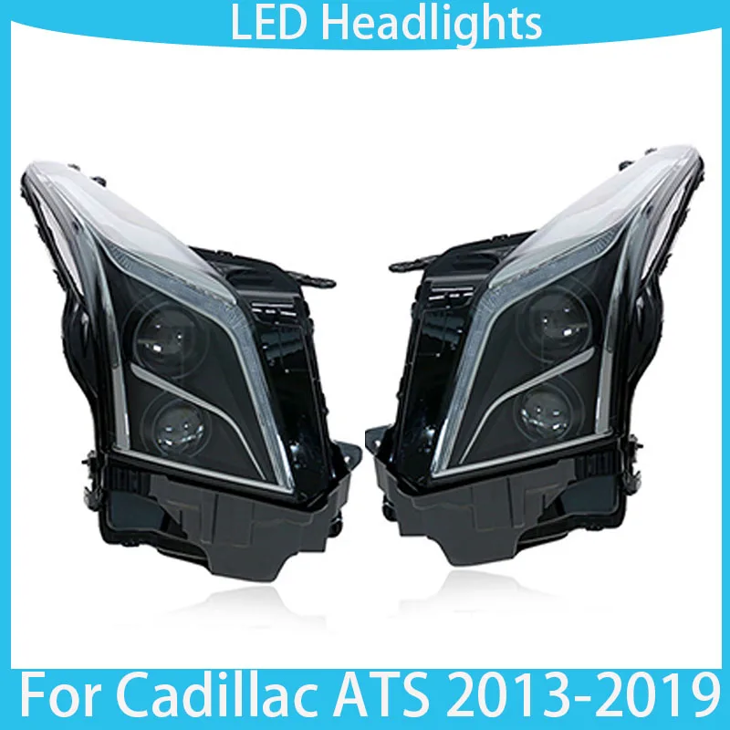 

Car Lights for Cadillac ATS LED Headlight 2014-2018 Headlights ATS-L DRL Turn Signal High Beam Automotive Accessories