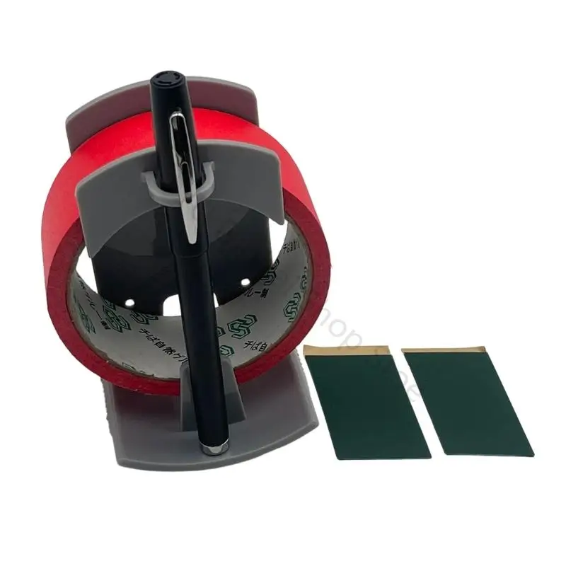 96BA Gift Wrap Tape Dispenser with Cutter for Carton Sealing Tables, Labeling Corners and Home Organization Desk Areas