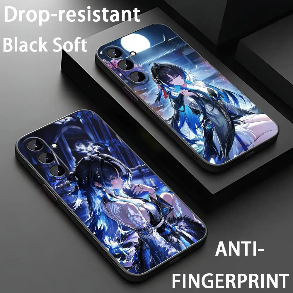 Yangyang-Xuanling Phone Case For Samsung Galaxy S26 S25 S24 S23 S22 S21 Plus Ultra Note20 Soft Black