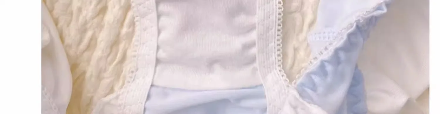 MOYISU Kawaii Lolita BH-Set mit Hasenohren-Ausschnitt, ohne Bügel, weiches, süßes, für kleine Brüste, sinnliches Dessous-Set AB JapanYa Ma Die – Detail 21