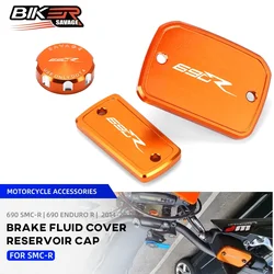For 690 SMC-R Enduro R 2008-2024 Rear Brake Master Cylinder Reservoir Cap Motorcycle Front Rear Oil Pump Cap Fluid Oil Cover