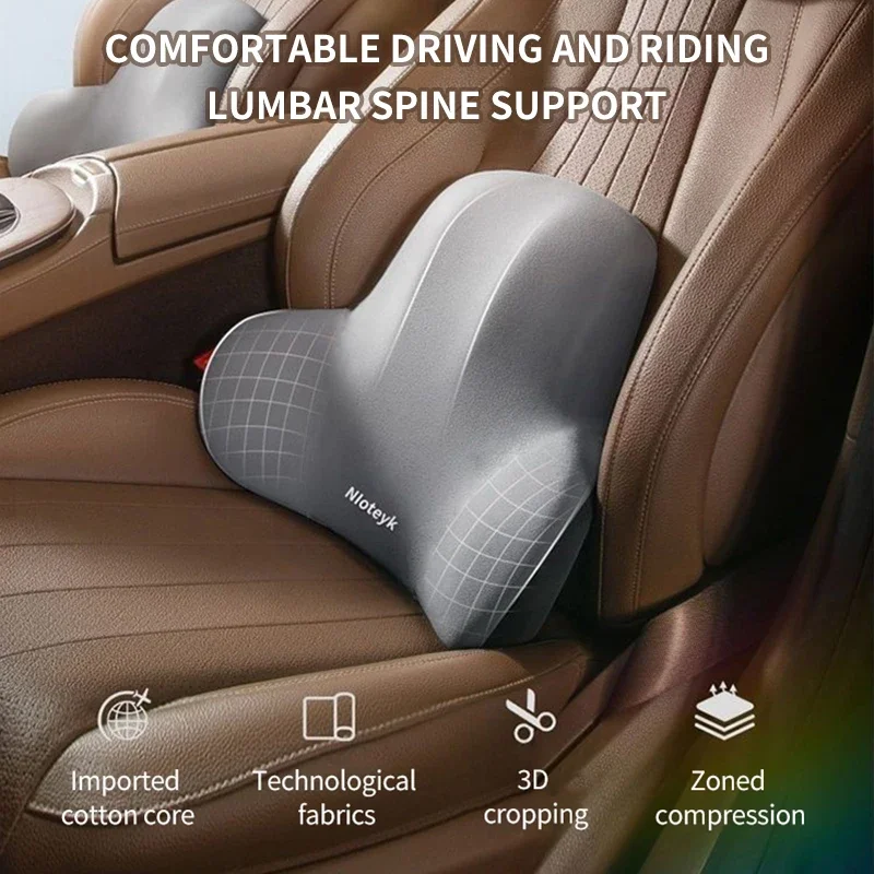 

Подушка для поясницы из пены с эффектом памяти для автомобиля, офиса, игровых кресел и послеродовой поддержки талии, многофункциональная подушка для снятия боли