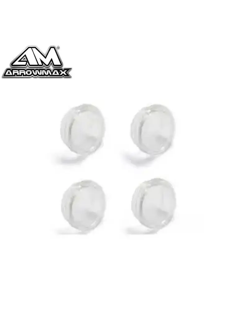 Original ARROWMAX AM-499006 22MM Lexan End Cap For Honeycomb Tool - Black (4) Rc Tool