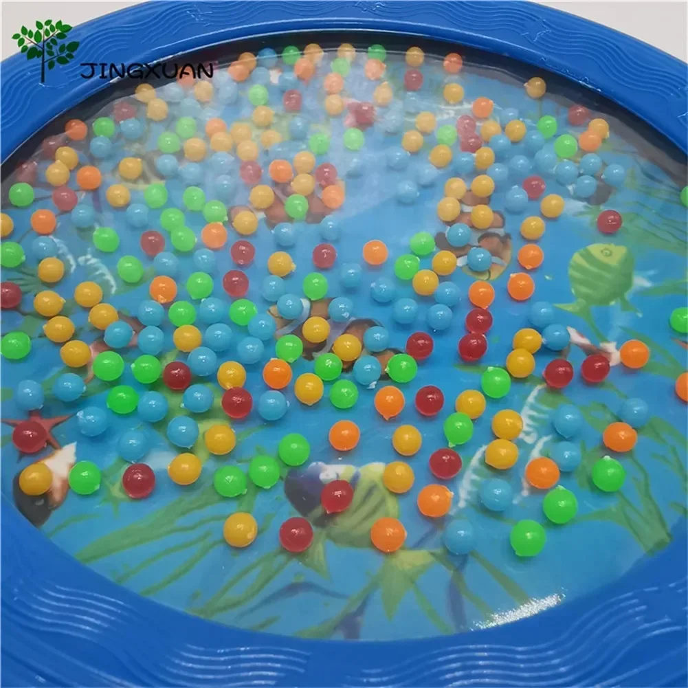 Kid Child Ocean Wave Bead Drum Gentle Sea Sound Musical Educational Toy Tool For Baby Early Learning Music Instrument Toys 1pcs