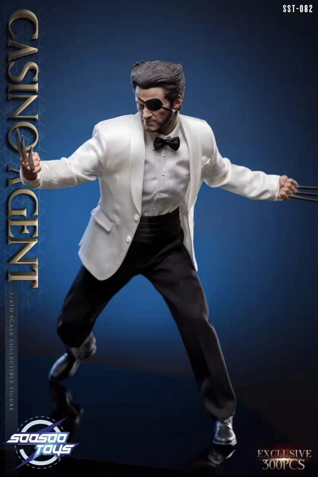 

In Stock Soosootoys 1/6 Scale Sst-082 Casino Wolf Wolverine Action Figure Model Collection Desktop Ornament Toy Christmas Gift