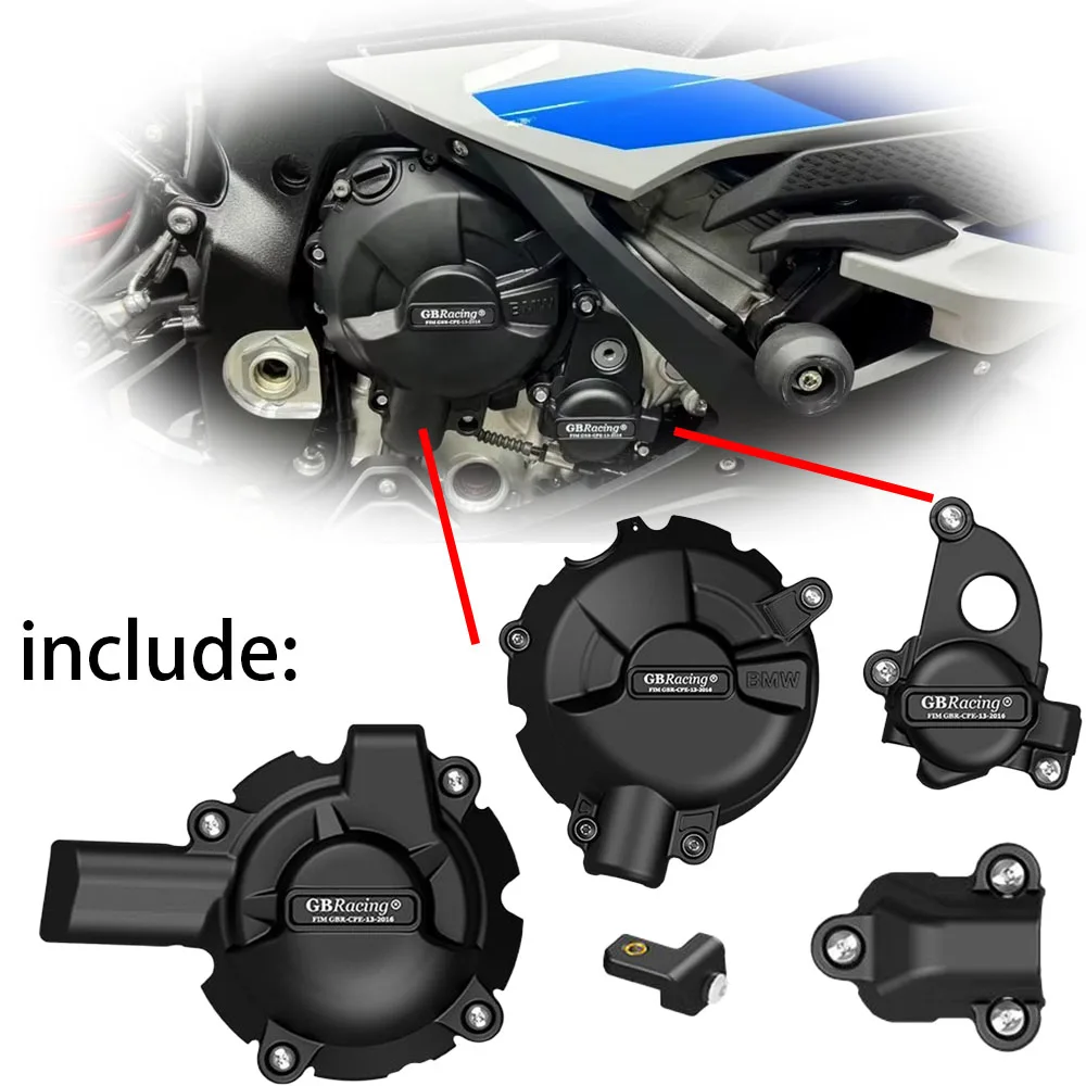 

Large displacement BMW motorcycle Engine protective cover anti drop edge cover For BMW S1000R S1000 RR 2019 2022 2021 2023