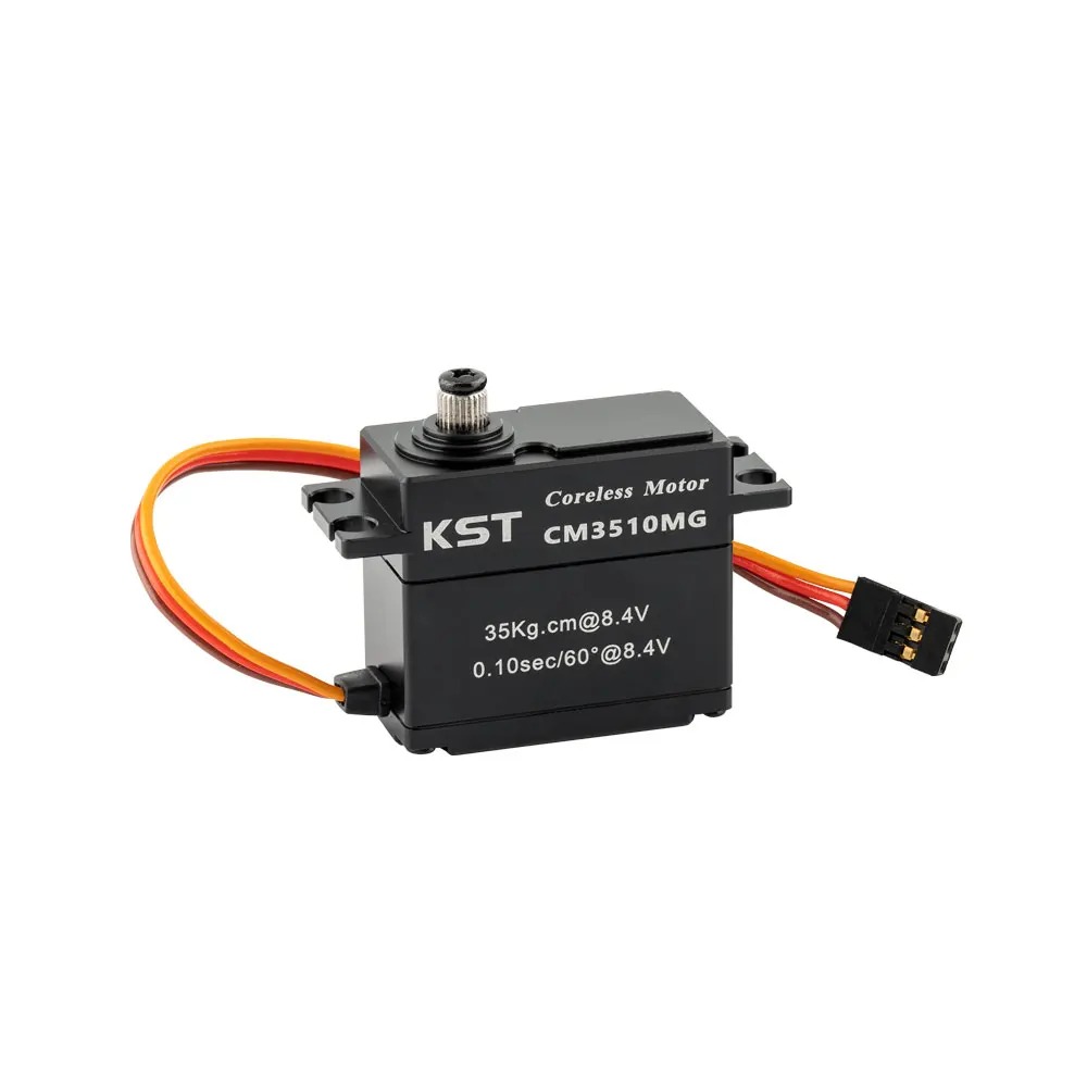 KST CM3510MG IP65 Waterproof 35Kgf.cm 0.10sec oreless DC Motor Metal Gear Coreless Servos