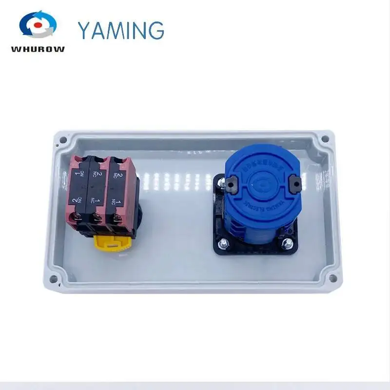 مفتاح كامة أمامي وعكسي ، ثلاث مراحل ، زر دفع إيقاف الطوارئ الكهربائية ، آلة إزالة رقاقة المخرطة ، 10A ، NC #5