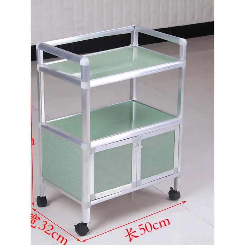 Mobile side cabinet trolley