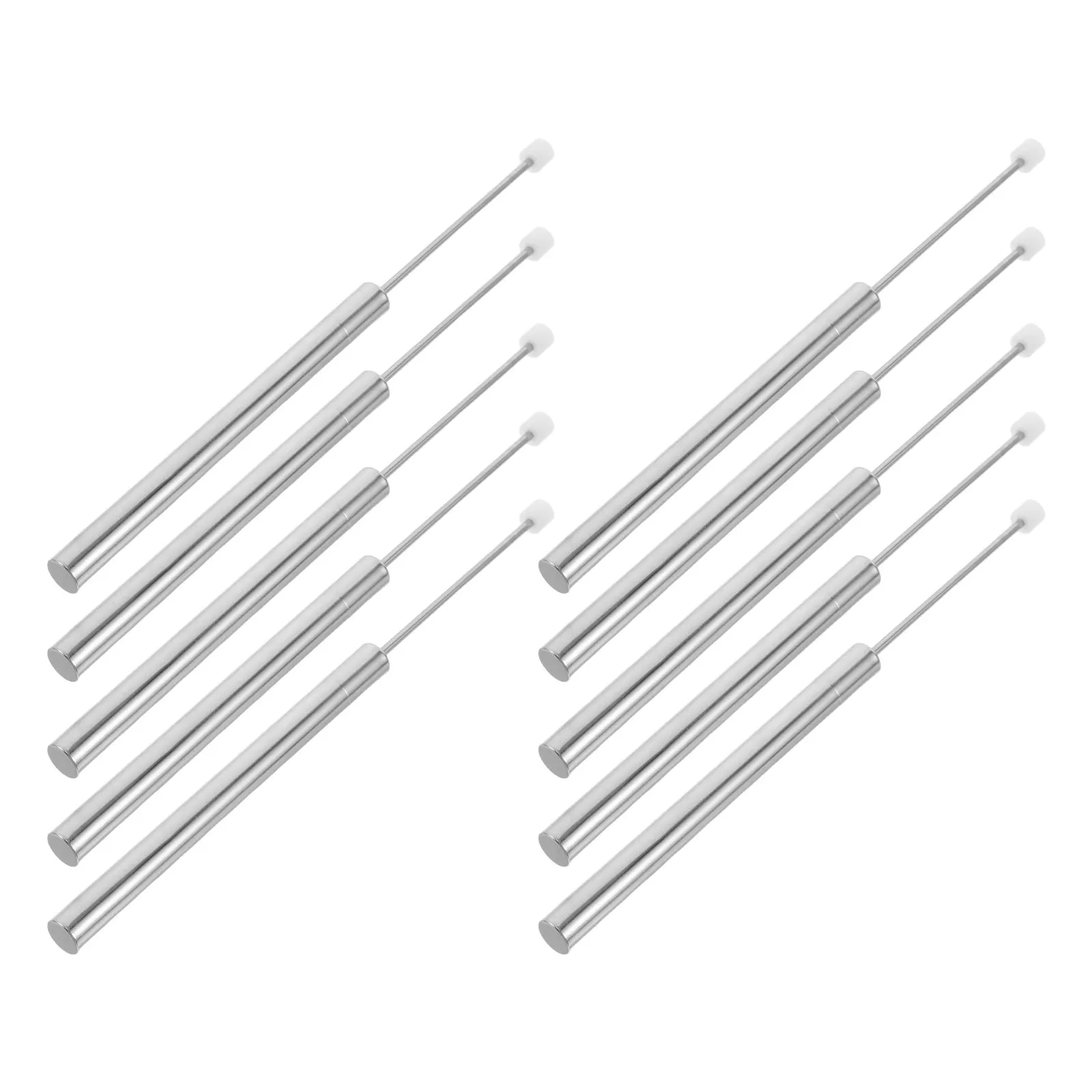 10Pcs Garbage Can Lid Damper Replacement Universal Soft-Close Piston Hydraulic Dampers Trash Can Lid Parts Slow Closing