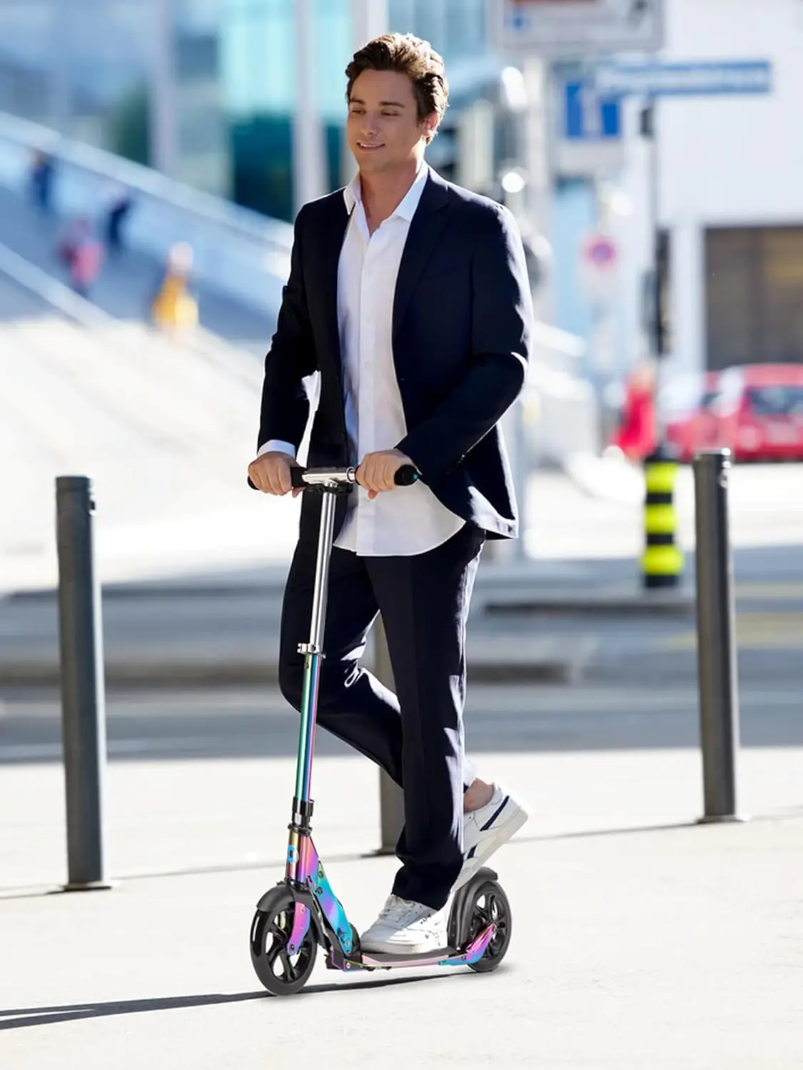 Kickboard - Classic, Two Wheeled Scooter, Fold-to-Carry, Swiss-Designed for Ages 13+