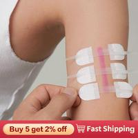 3pcs/set  Portable Zipper Tie Wound Closure Patch Hemostatic Patch Wound Fast Suture Zipper Band-Aid Outdoor  Safety Survival