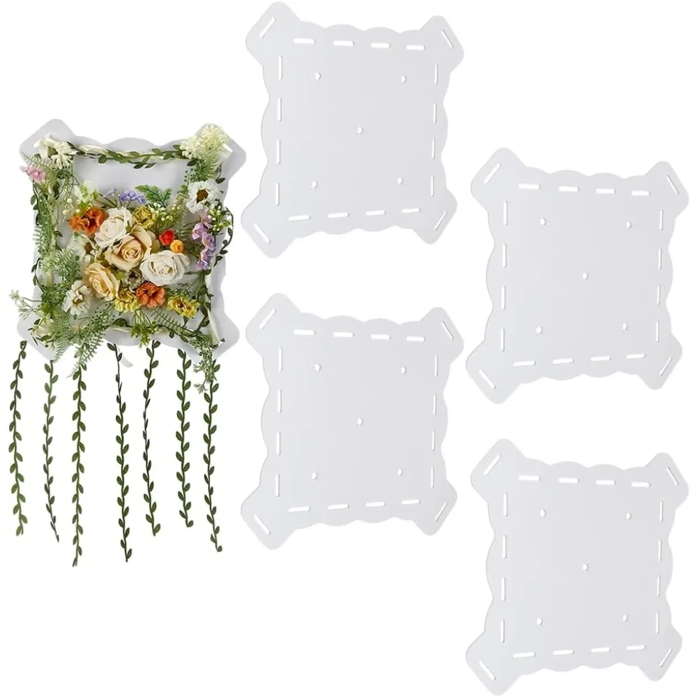

5 Pcs Rectangle Shape Heavy Duty Homecoming Mum Supplies 12.6x13.77inch Paperboard Corsage DIY Handmade for Homecoming Mums