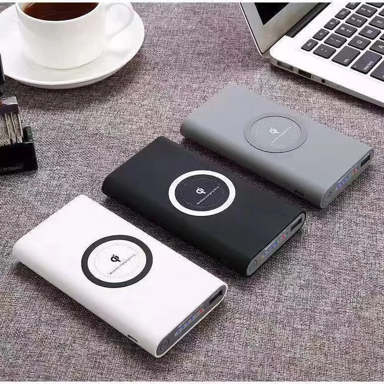 

New 20000mAh QI portable ultra-thin power bank wireless charging convenient three-in-one wireless charging mobile power supply