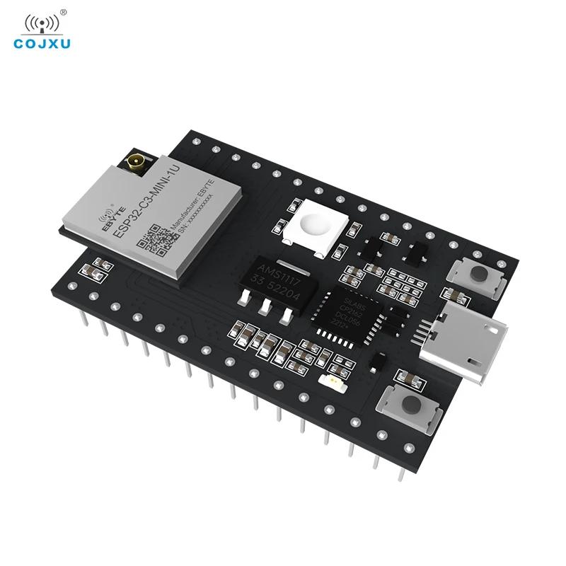 Placa de Teste 2.4 ~ 2.5GHz COJXU ESP32-C3 ESP32-C3-MINI-1U-TB USB Suporte À Interface IEEE802.11b/g/n