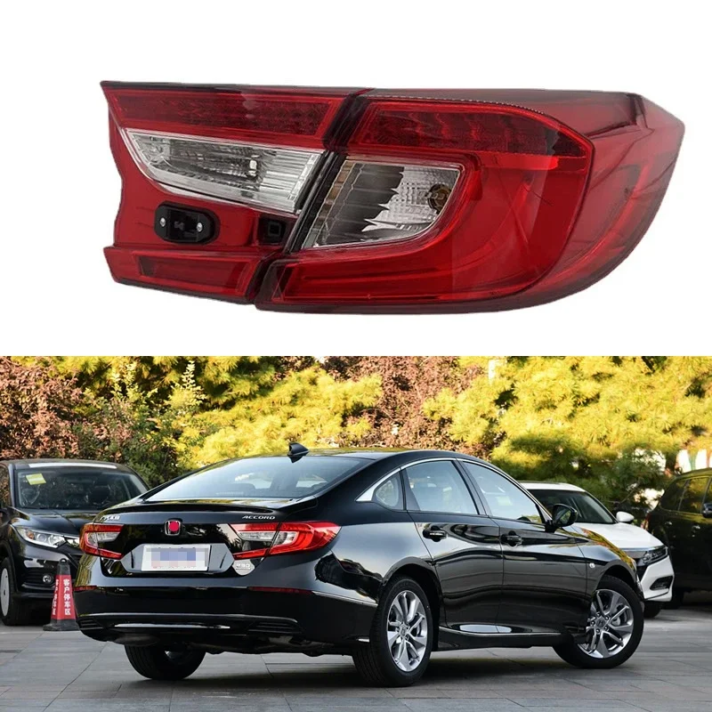 

For Honda Accord 2018 2019 2020 Car Accessories LED Tail Light Assembly Turn signal parking lights Rear lamp Gasoline version