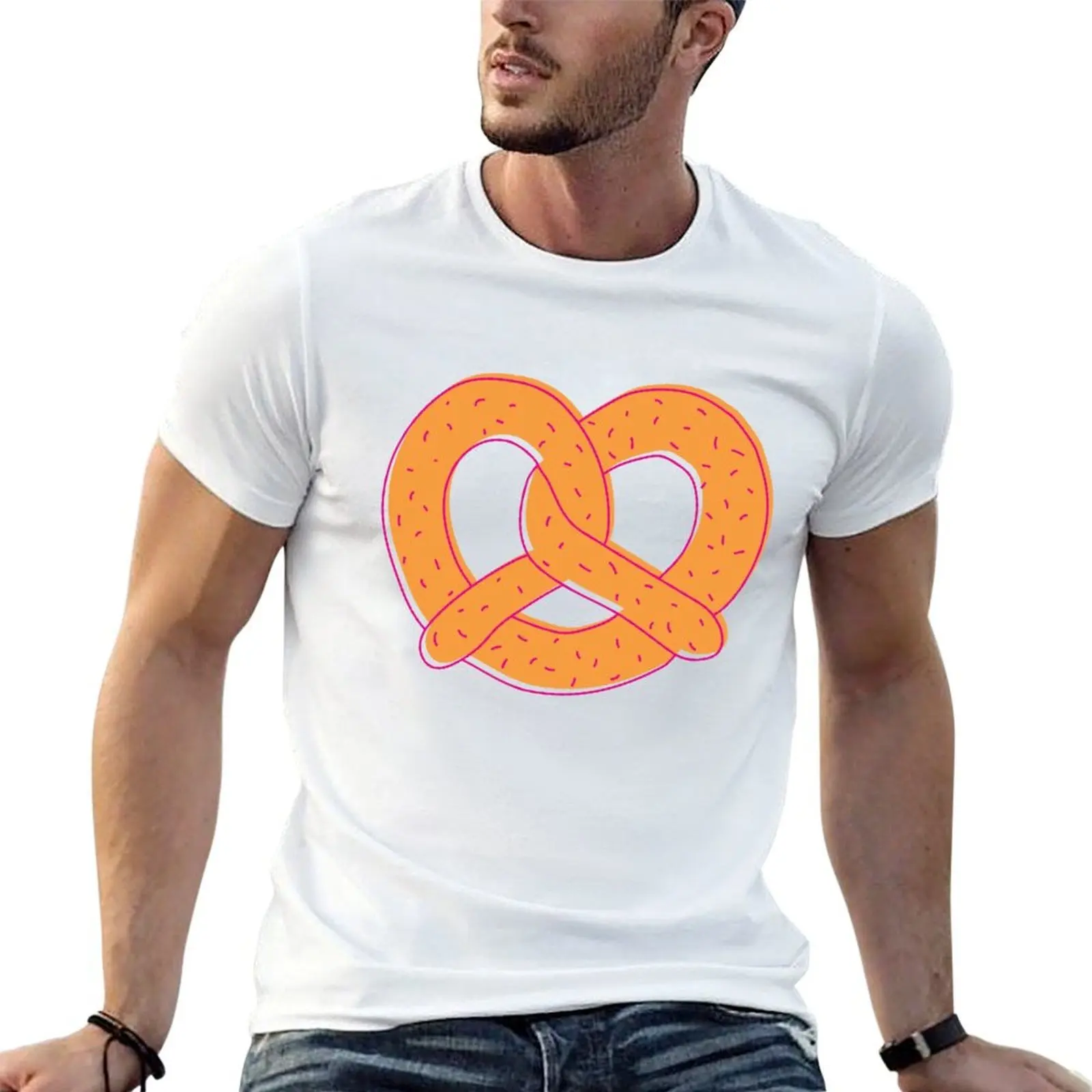 

Soft Pretzel T-Shirt t shirt men 100% cotton luxury brand man t shirt designer T-Shirt