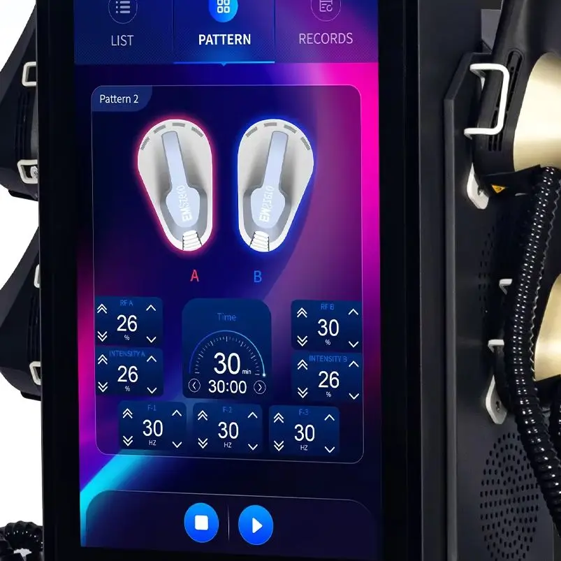 

Аппарат для коррекции фигуры EMS: неинвазивная стимуляция мышц, сжигание жира, формирование тела, косметологическое оборудование