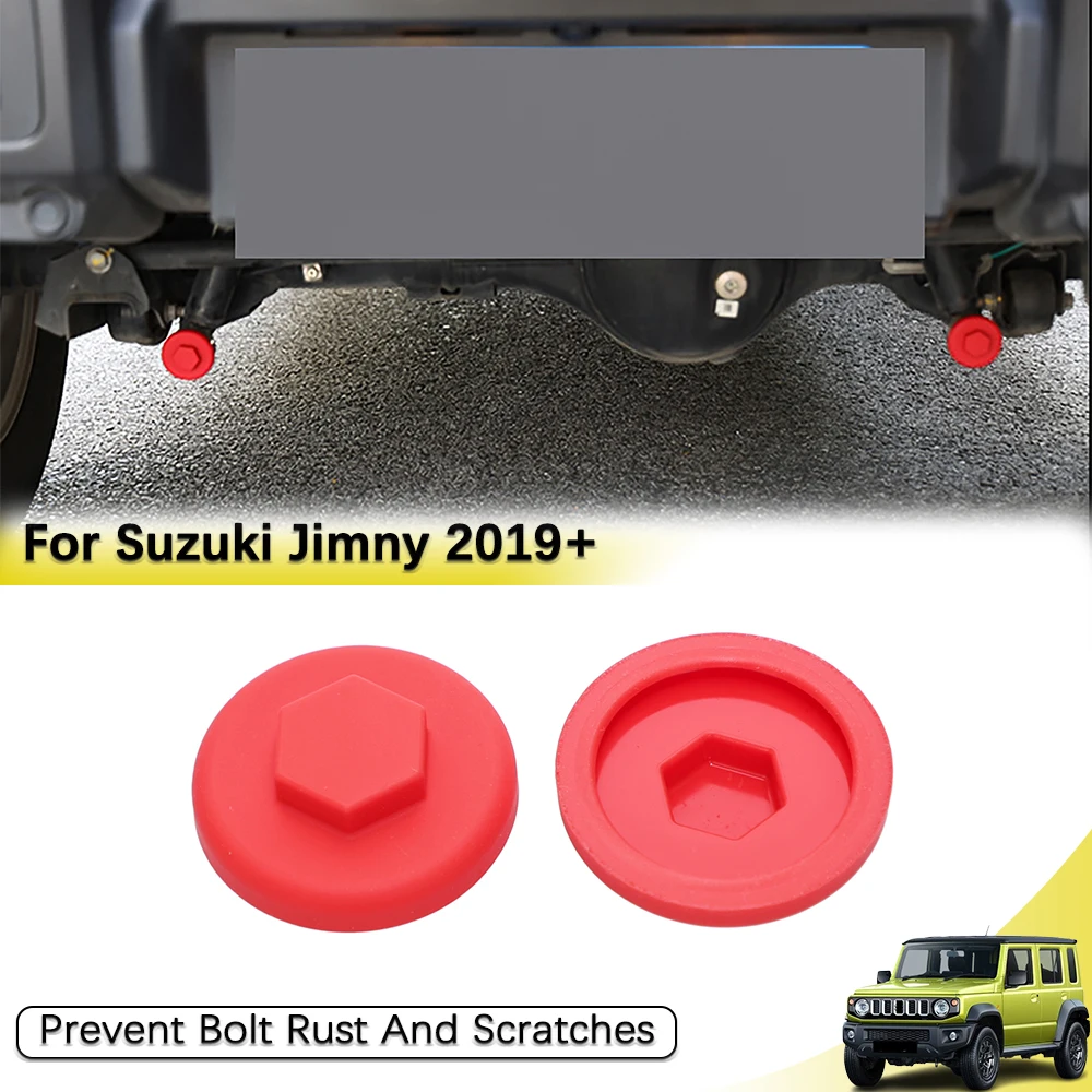 Rear Shock Absorber Cover Trim for Suzuki Jimny JB64 JB74 Nomade JC74 2019-2026 Suspension Shock Bolt Protective Cap Accessories