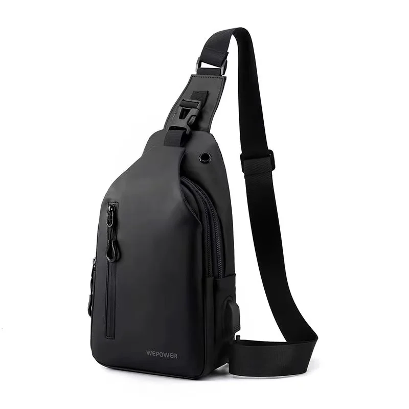 

Multi functional chest bag, men's crossbody bag, men's one shoulder crossbody bag, Oxford cloth high-end high-capacity backpack