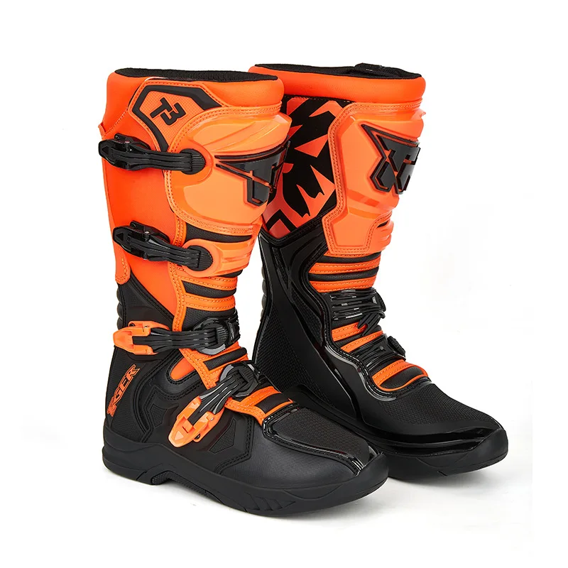 

Motorcycle Boots Men Motocross Off Road Racing Boots Anti-fall Anti-slip Motorcyclist Shoes Cycling Equipment Botas Para Moto