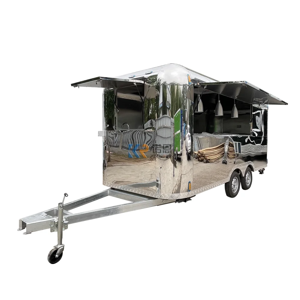 รถเข็นรับส่งอาหารปรับแต่งได้รถเข็นสำหรับขายพิซซ่าขนมอุปกรณ์ในห้องครัวเคลื่อนที่