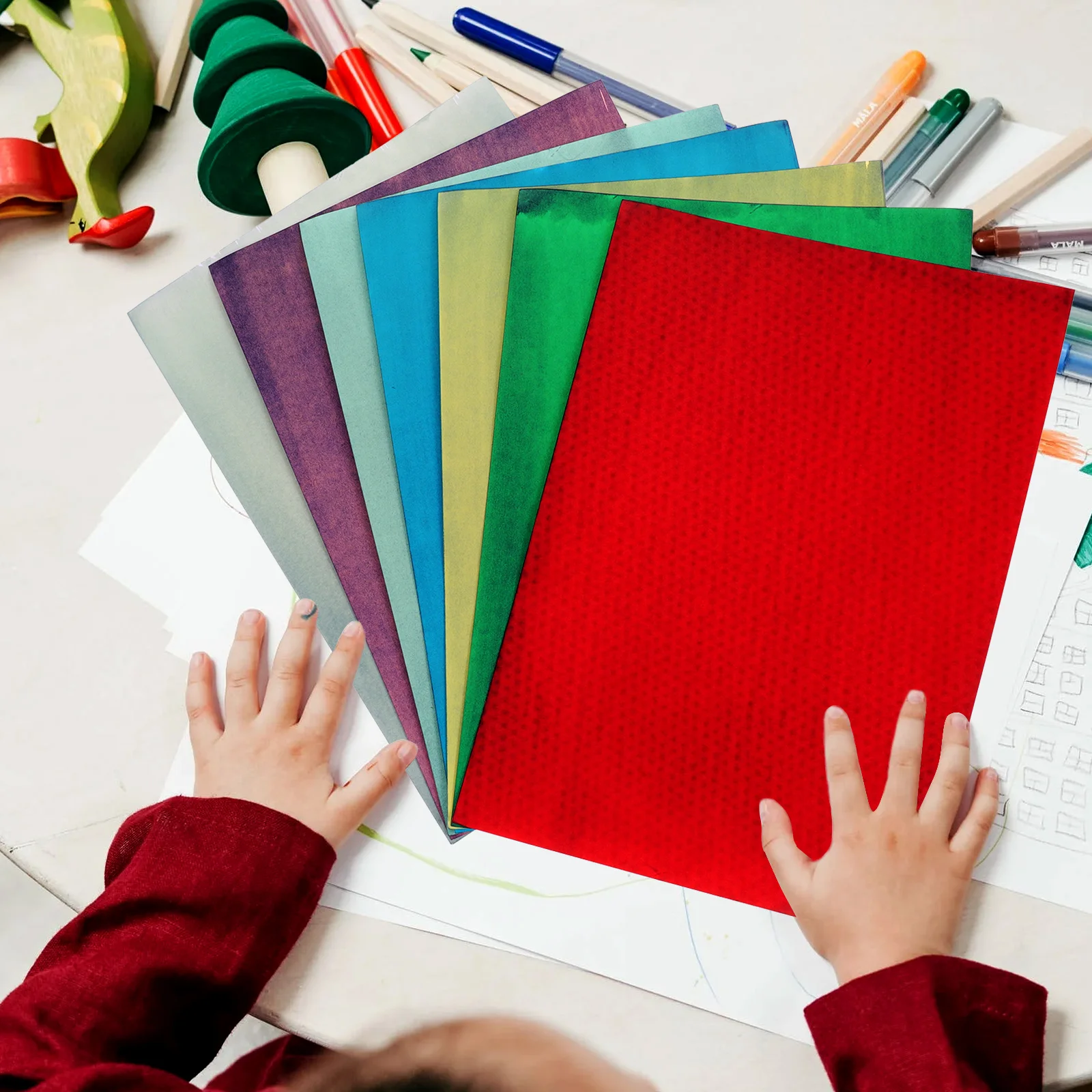 Blue Sun Picture Cyanotype Printer Paper Printing Activated Activation Material Child